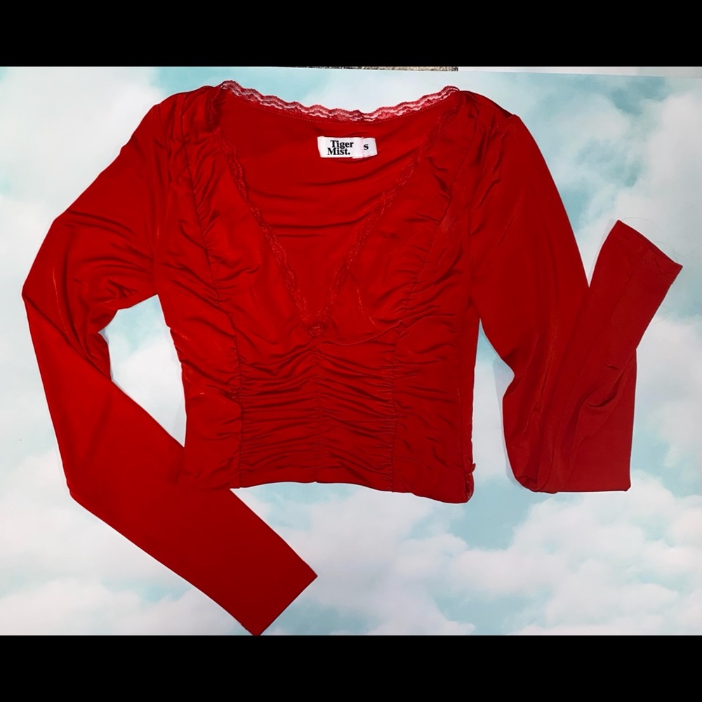 Red long sleeve
